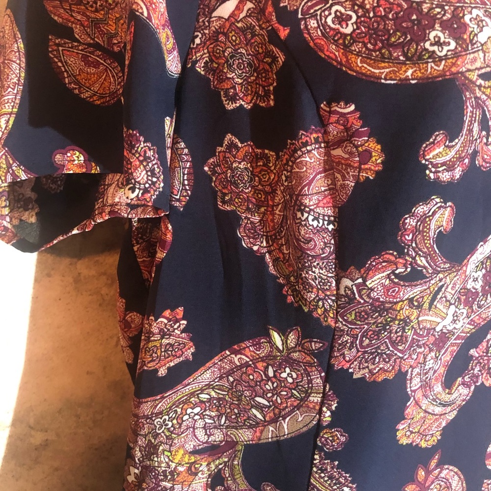 Signature Studio Tappered Blue Dress - Picture 7 of 12